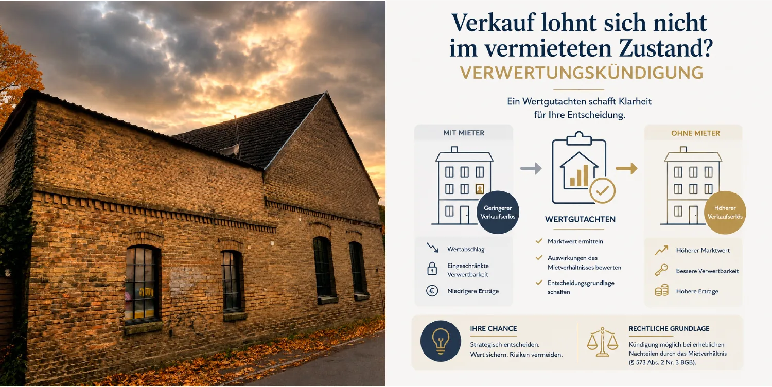 Verkauf im vermieteten Zustand und Verwertungskündigung