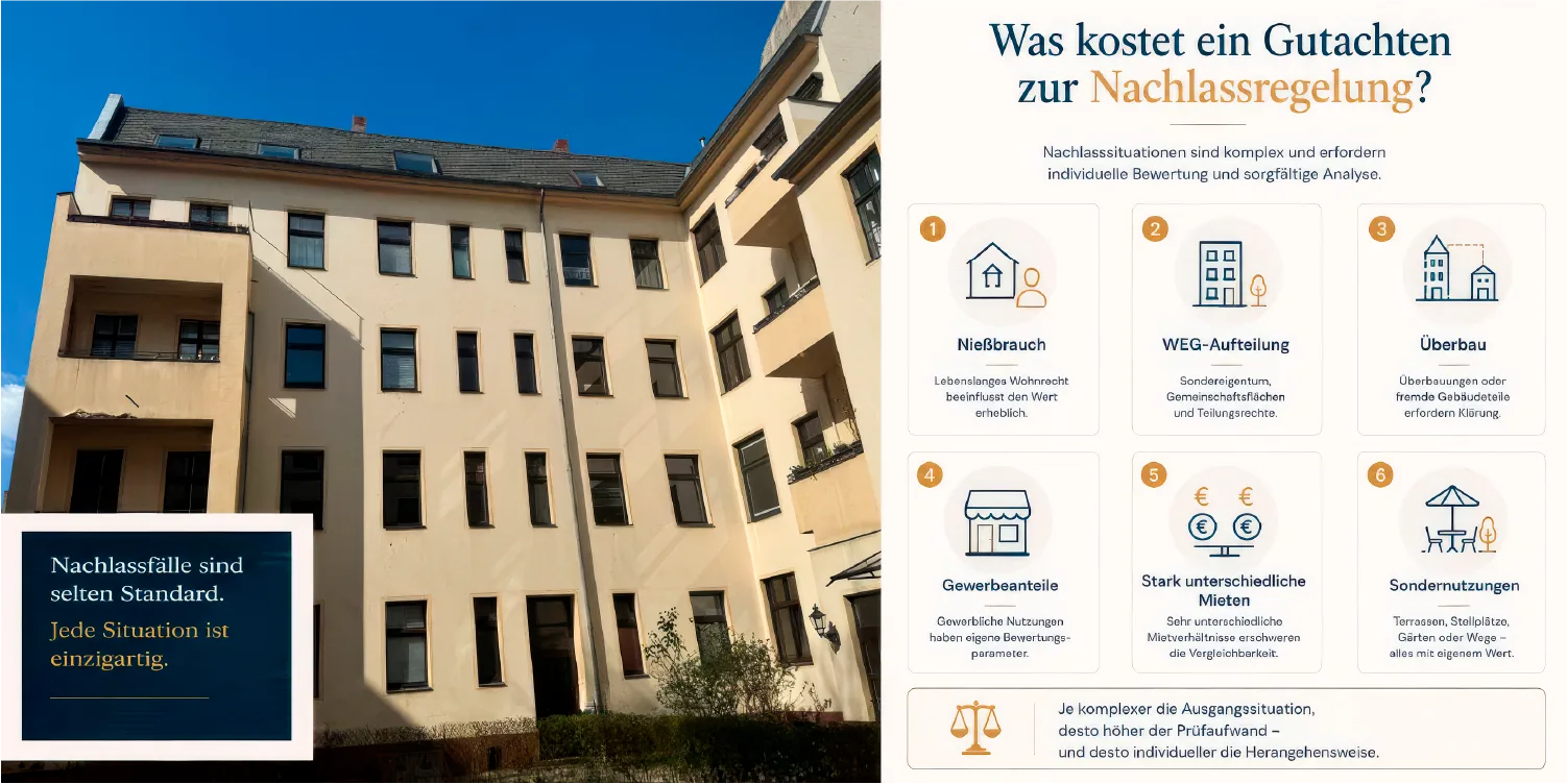Was kostet ein Gutachten zur Nachlassregelung?